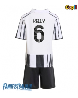 Juventus Lloyd Kelly #6 Echipament de Fotbal Replică 2025-26 Copii Acasa (+ Șorturi)